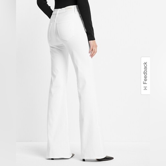 Express White flare jeans - Picture 2 of 5